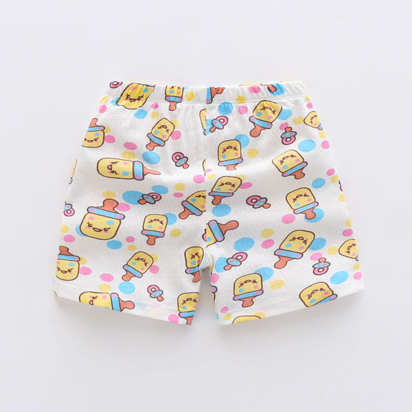 Boy's Summer Cotton Thin Open Crotch Shorts