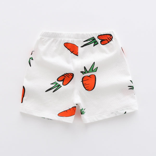 Boy's Summer Cotton Thin Open Crotch Shorts