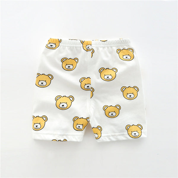 Boy's Summer Cotton Thin Open Crotch Shorts