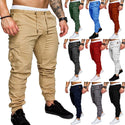 Men's Woven Fabric Casual Drawstring Pants