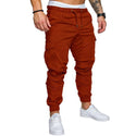 Men's Woven Fabric Casual Drawstring Pants