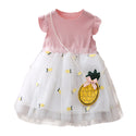 Girls Net Yarn Summer Dress