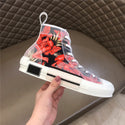 Women Floral Shade Lined High Sneakers