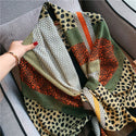 Women Cotton And Linen Versatile Silk Scarves