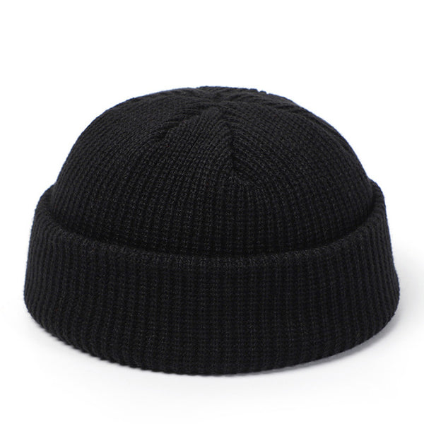 Men Knitted Beret Beanie Multi Colored Hats