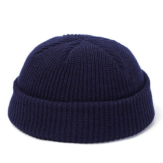 Men Knitted Beret Beanie Multi Colored Hats