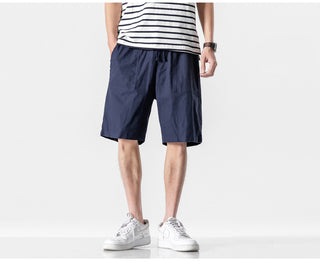 Buy navy Men Five-point Short Pants