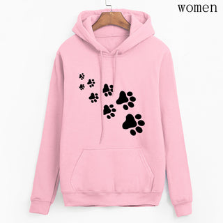 Cat Paws Printed Hoodie