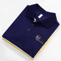 Men Half-Sleeved Lapel Polo Shirt