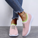 Women Low-Top Knit Ankle Sneakers