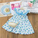 Girls Floral Spring Casual Dress