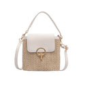 Knitted Straw Crossbody and Hand Bag