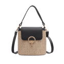 Knitted Straw Crossbody and Hand Bag