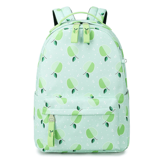 Buy green Printer Fruit Patterned Backpack