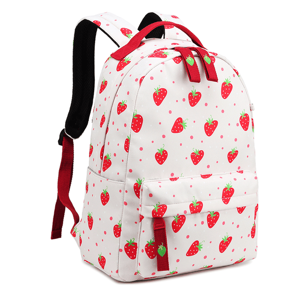 Printer Fruit Patterned Backpack