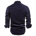 Men Long Sleeve Linen Shirts