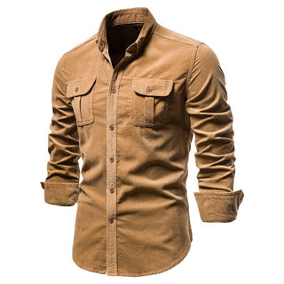 Men Long Sleeve Linen Shirts