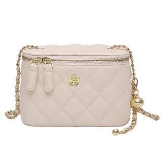 Small Square Chain-Strap Crossbody Bag