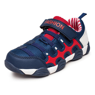 Buy dark-blue Trendy Elementary School Students Mesh Casual Shoes