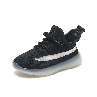 Buy black Kids Plain Raised Sole Shoes