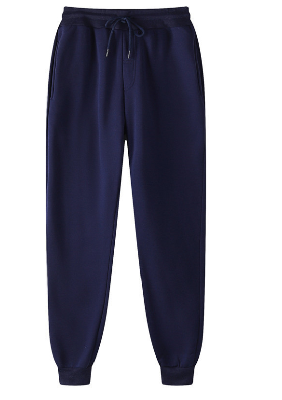 Cotton Fleece Casual Drawstring Sweat Pants