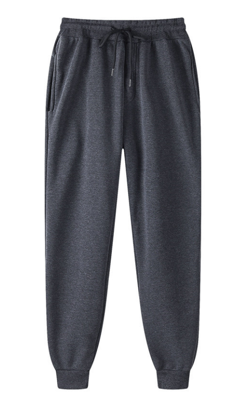 Cotton Fleece Casual Drawstring Sweat Pants