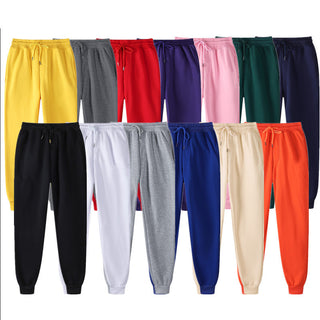 Cotton Fleece Casual Drawstring Sweat Pants