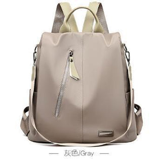 Buy gray Oxford Cloth Nylon Backpack