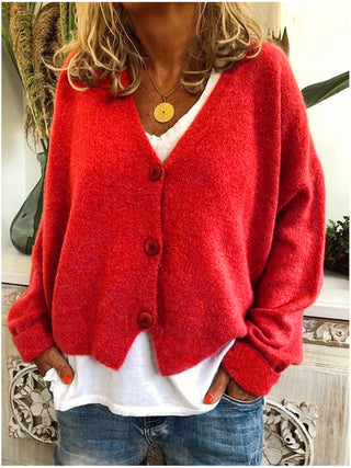 Buy red Women Cardigan Sweater