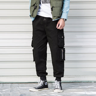 Men Casual Cargo Harajuku Pencil Pants