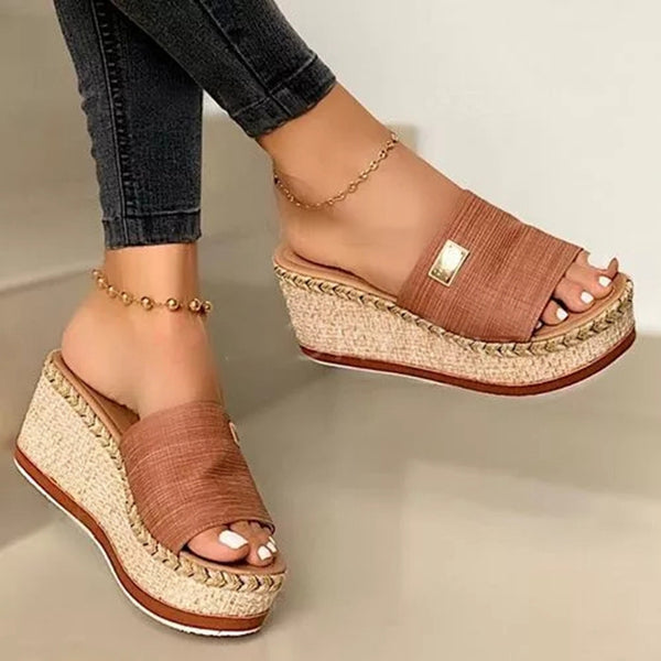 Women Platform Wedge Heel Sandals