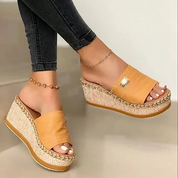 Women Platform Wedge Heel Sandals