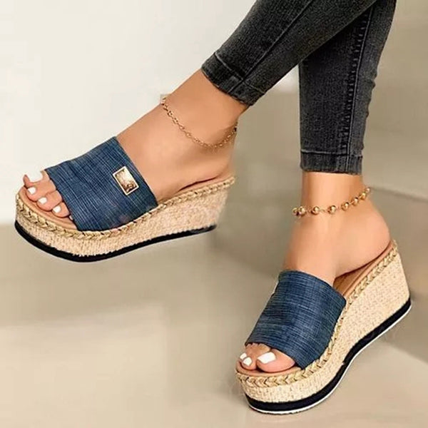 Women Platform Wedge Heel Sandals