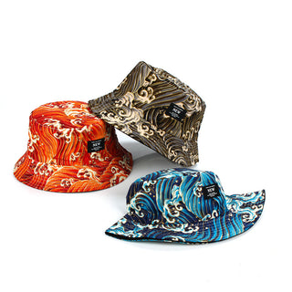 Men Wave Beach Bucket Hat