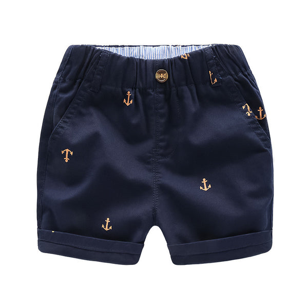 Boys Cotton Printed Shorts