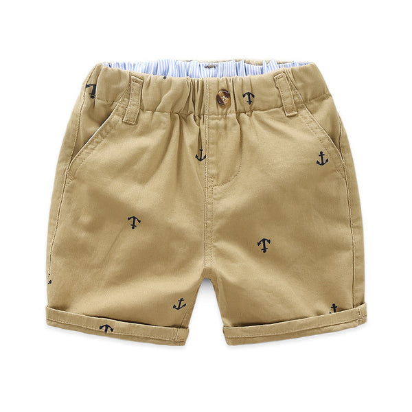 Boys Cotton Printed Shorts