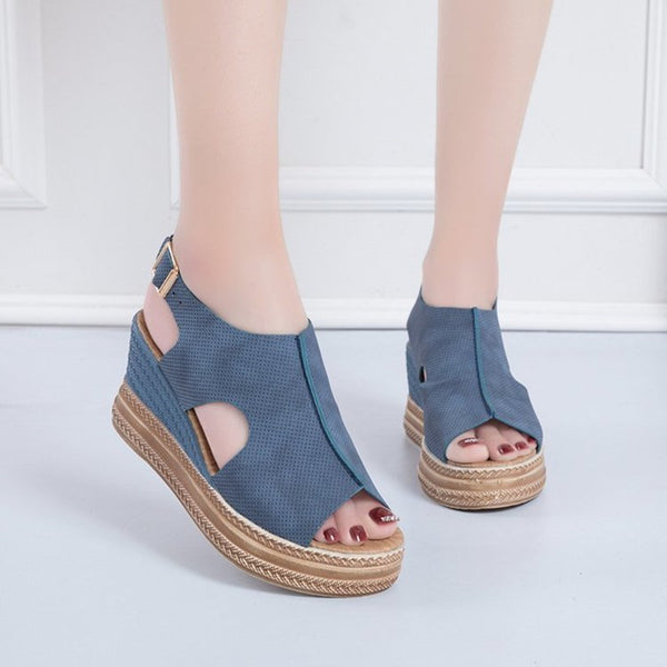 Women Wedge Heel Platform Sandals