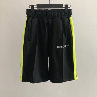 Buy dark-green Men Loose Summer Shorts