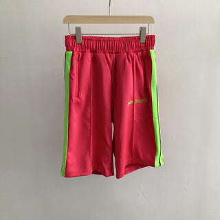 Buy pink-green Men Loose Summer Shorts