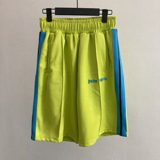 Buy green-blue Men Loose Summer Shorts