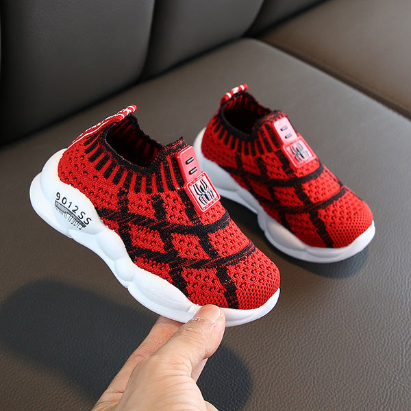 Boys And Girls Fly-knit Casual Shoes