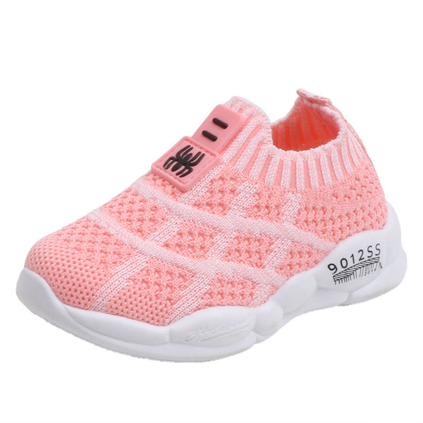 Boys And Girls Fly-knit Casual Shoes