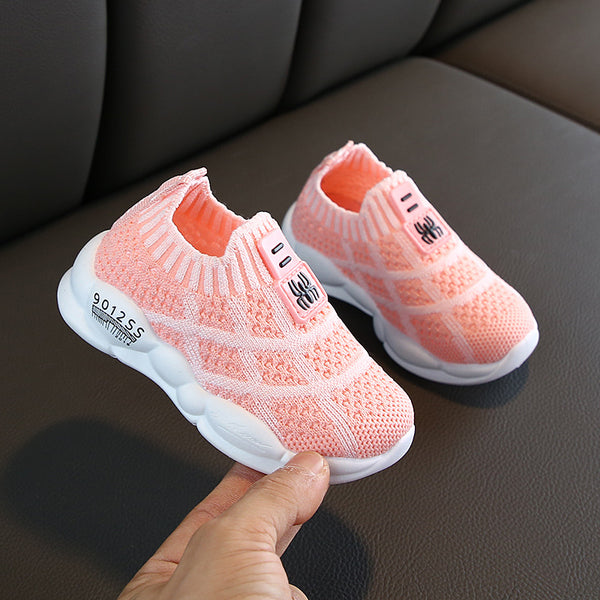 Boys And Girls Fly-knit Casual Shoes