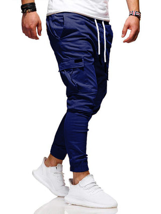 Buy navy-blue Men New Fashion Jogger Pants