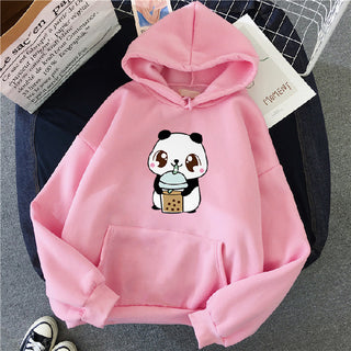 Buy pink Women Long Sleeve Velvet Hoodie