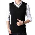 Men Casual V Neck Sweater