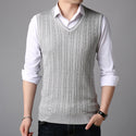 Men Casual V Neck Sweater