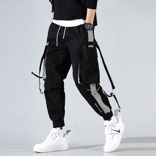 Buy black Men Hip-Hop Casual Pants