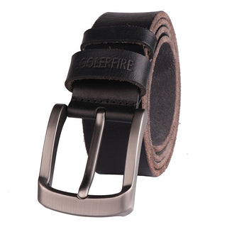 High-end Pin Buckle Leather Belt