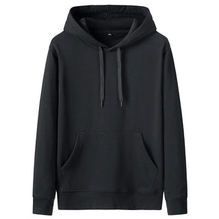 Buy black Men Long Sleeve Patch Pocket Hoodie